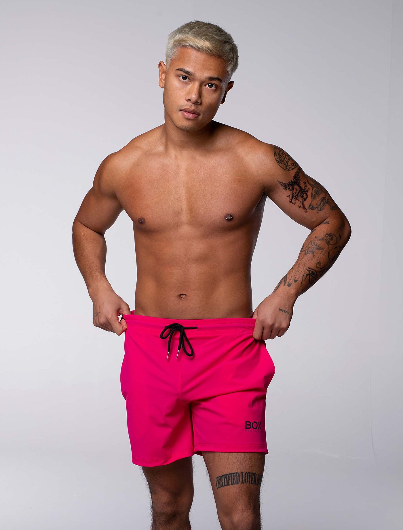 "The Fit" Sports Shorts - Fluorescent Pink