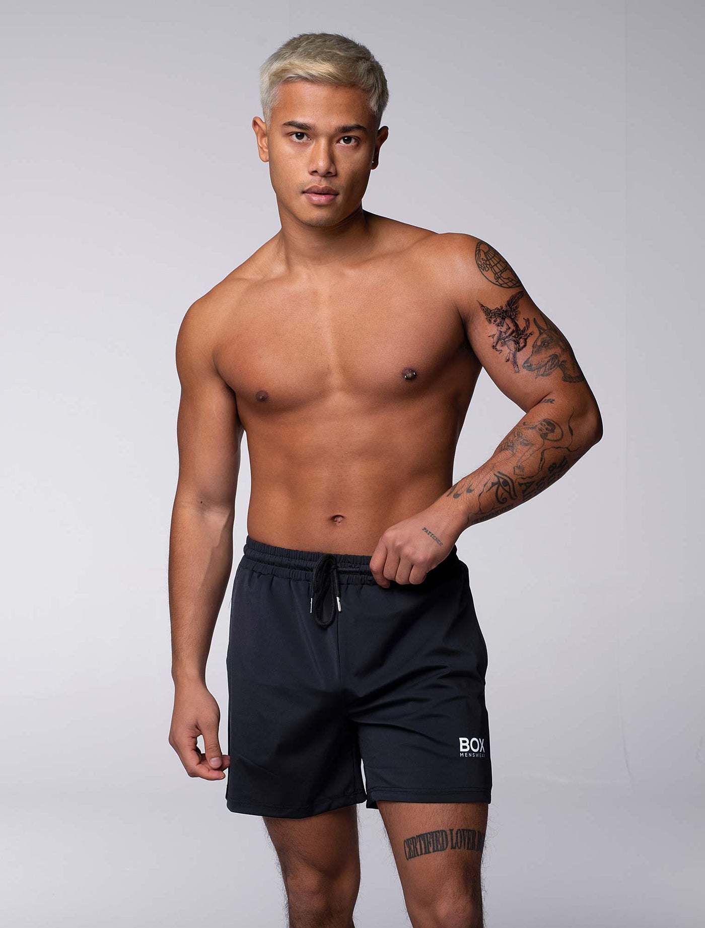 "The Fit" Sports Shorts - Jet Black