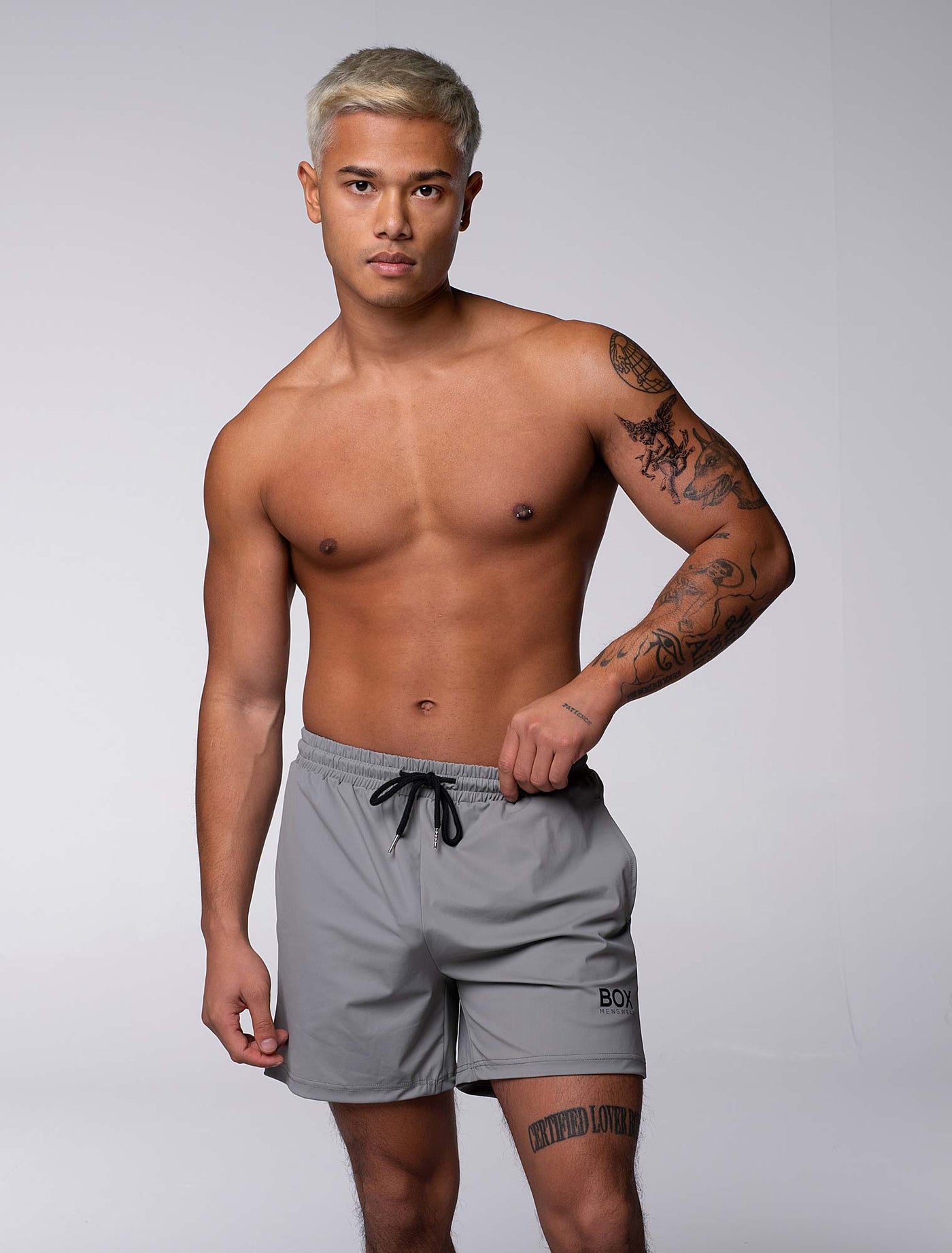 "The Fit" Sports Shorts - Premium Grey