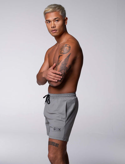 "The Fit" Sports Shorts - Premium Grey