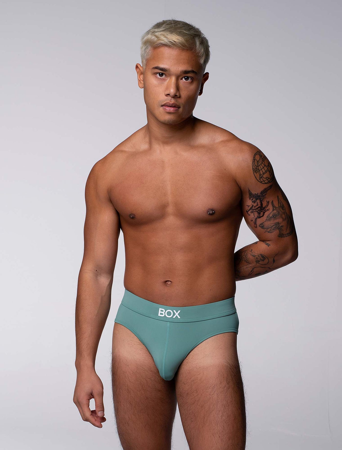 Glide Briefs - Celestial Green