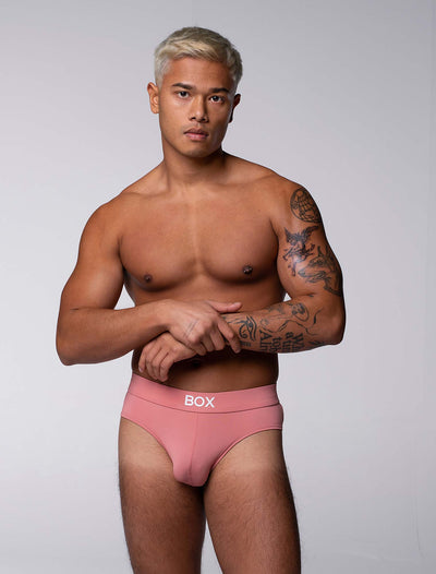 Glide Briefs - Supernova Blush