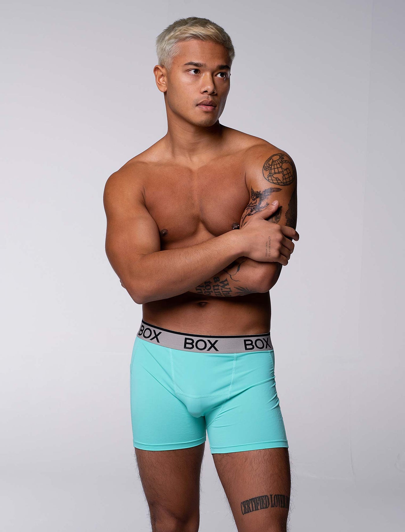 Mens Sports Boxers - Aqua Agility