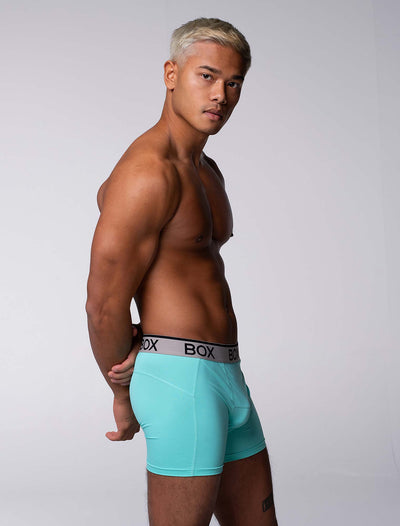 Mens Sports Boxers - Aqua Agility