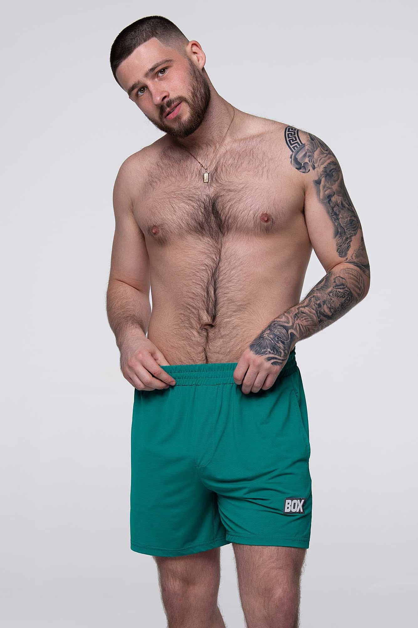 Mesh Football Shorts - Tactical Teal - boxmenswear - {{variant_title}}