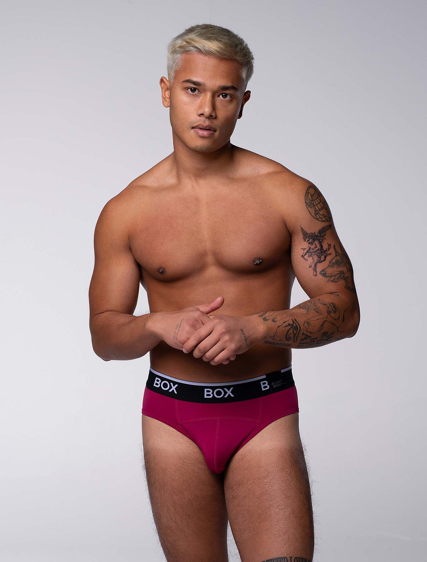 Box x Elliott: Elite Briefs - Rich Burgundy