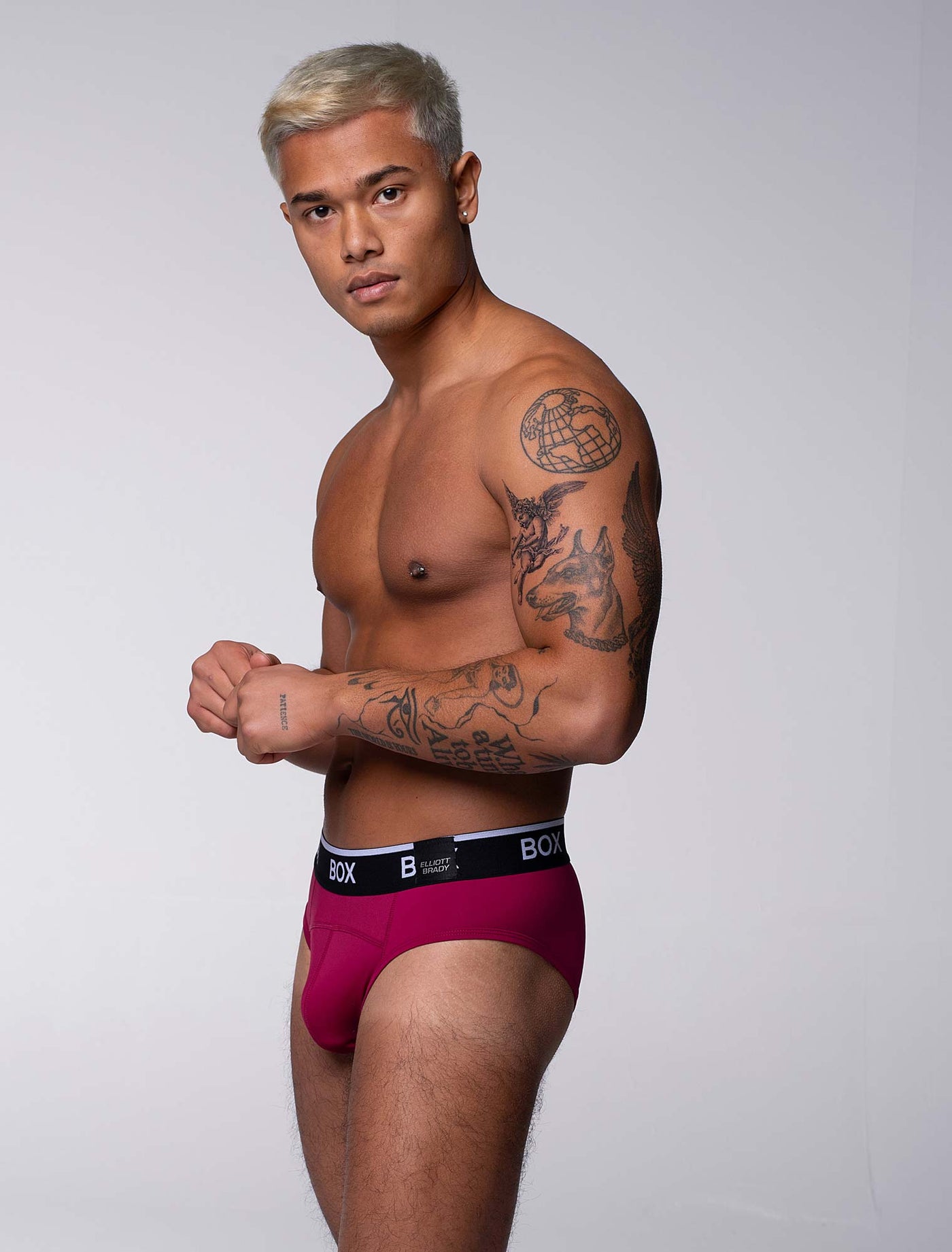 Box x Elliott: Elite Briefs - Rich Burgundy