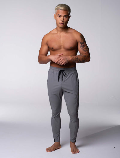 V2 Active Panelled Joggers - Slate Grey