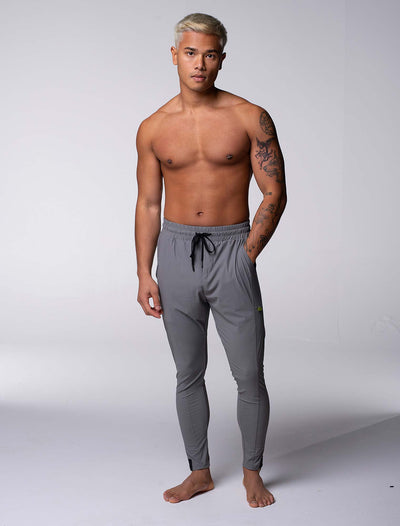 V2 Active Panelled Joggers - Slate Grey