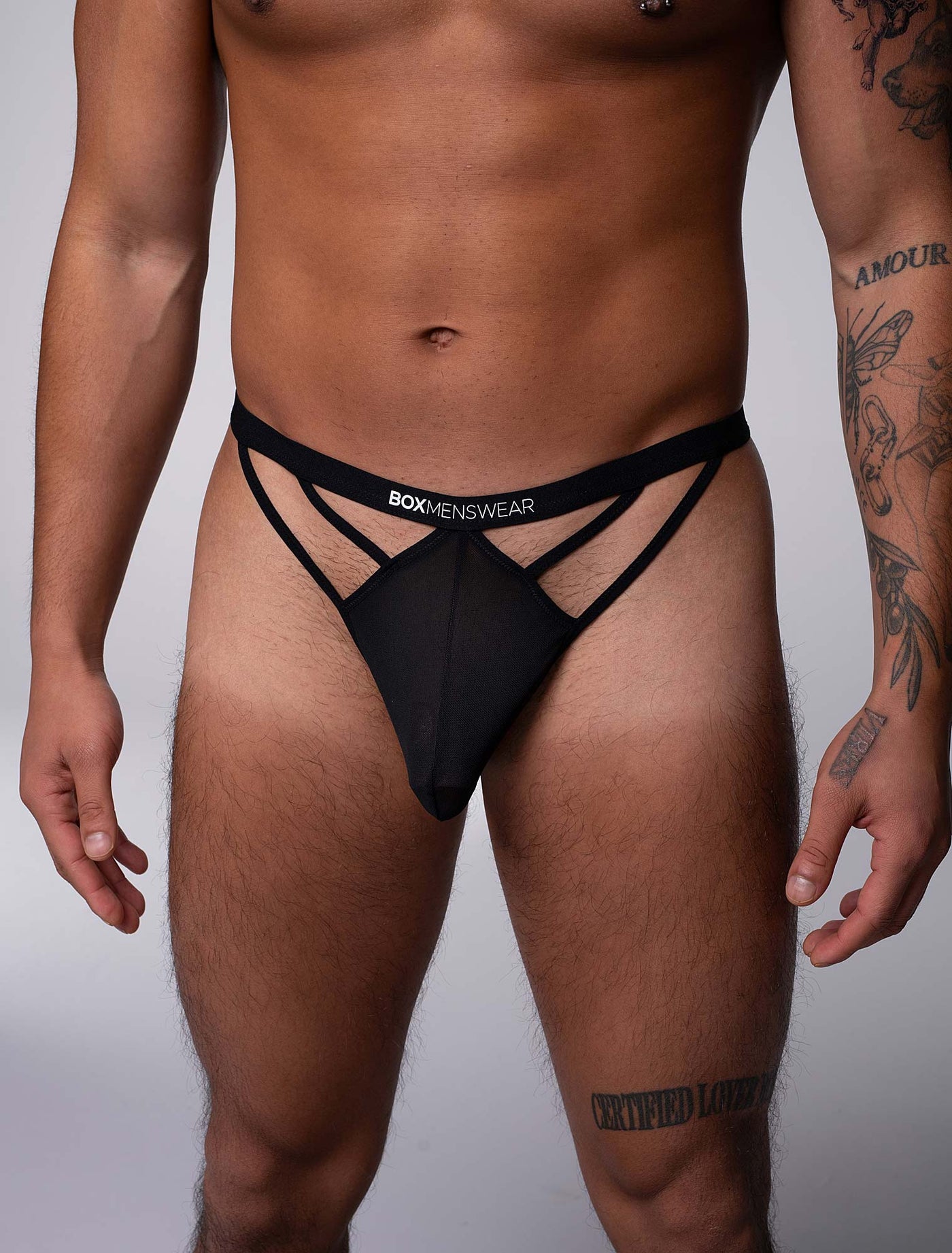 Tri-Lock G-String: Black - boxmenswear - {{variant_title}}