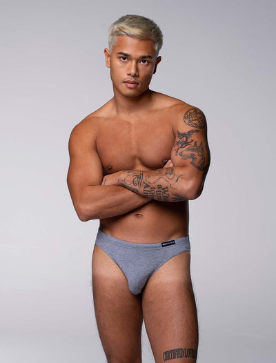 Minimal Briefs - Melange Grey