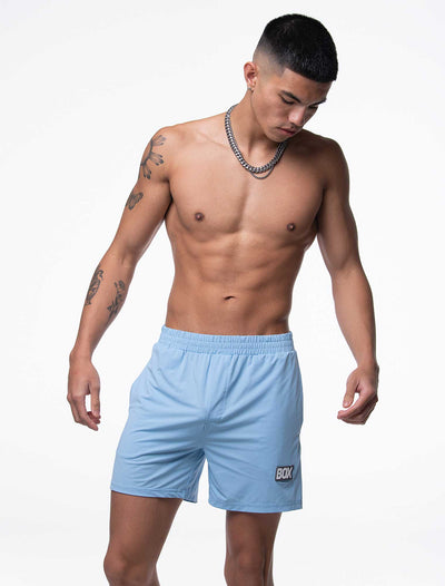 Mesh Football Shorts - Back 4 Blue