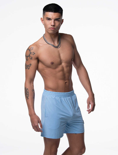 Mesh Football Shorts - Back 4 Blue