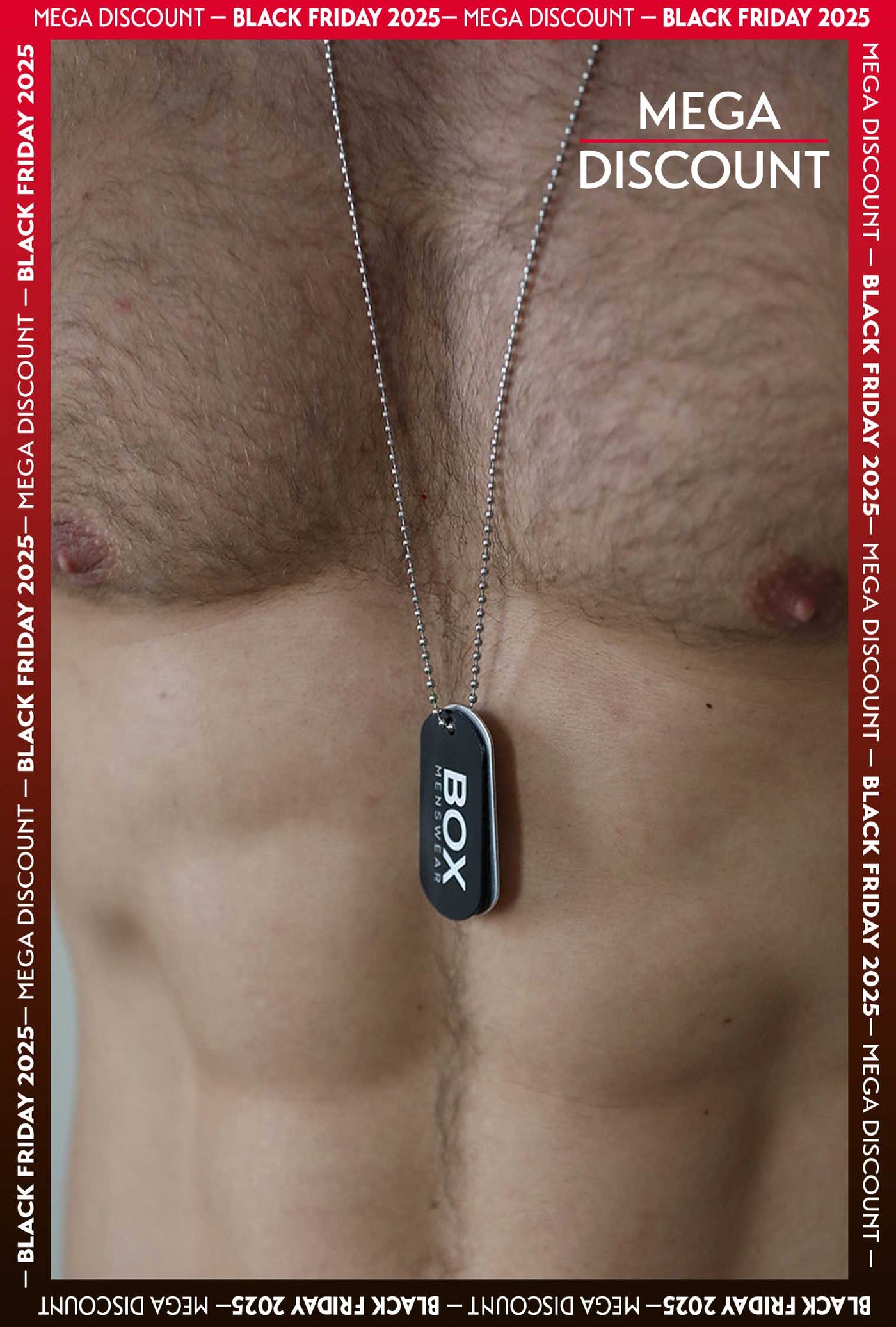 Box Menswear Dog Tags