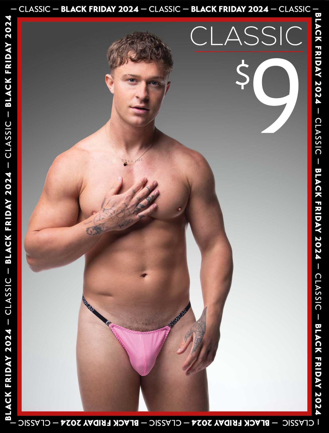 Male G-String 2.0 - Pink