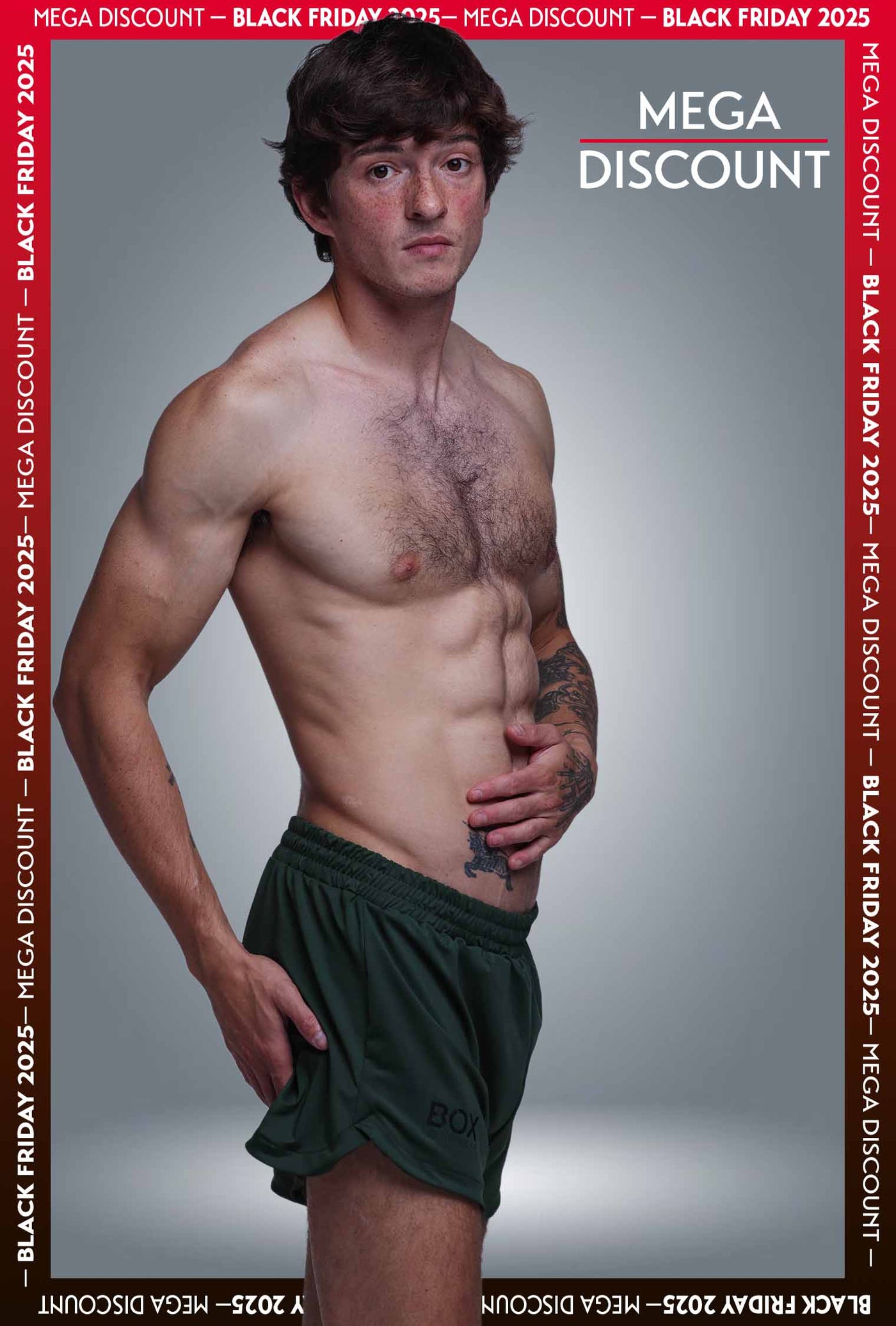 Compound Jock Shorts - Military Green