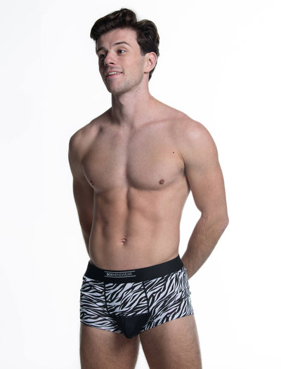 'Just The Tip' Boxers - Zebra