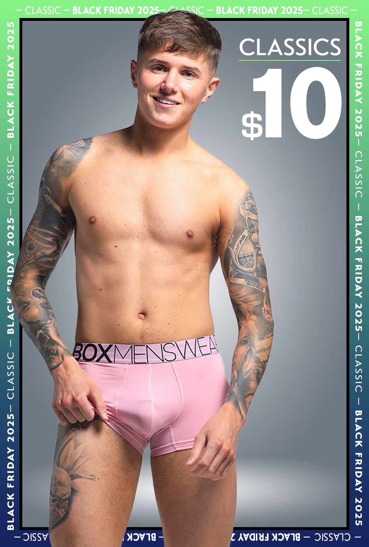 King Fit Boxers - Powder Pink