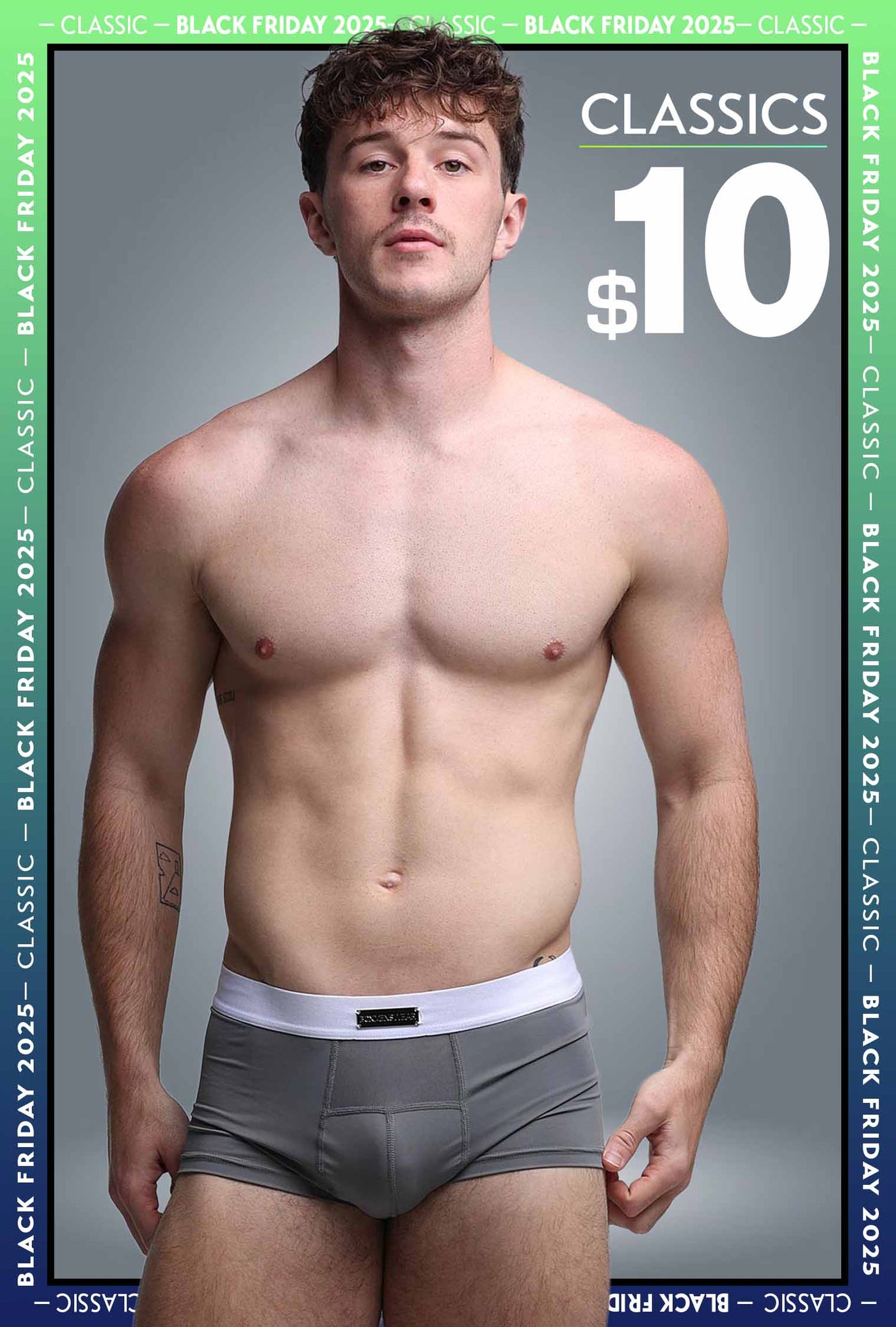 Mens Curved Mesh Boxers - Grey