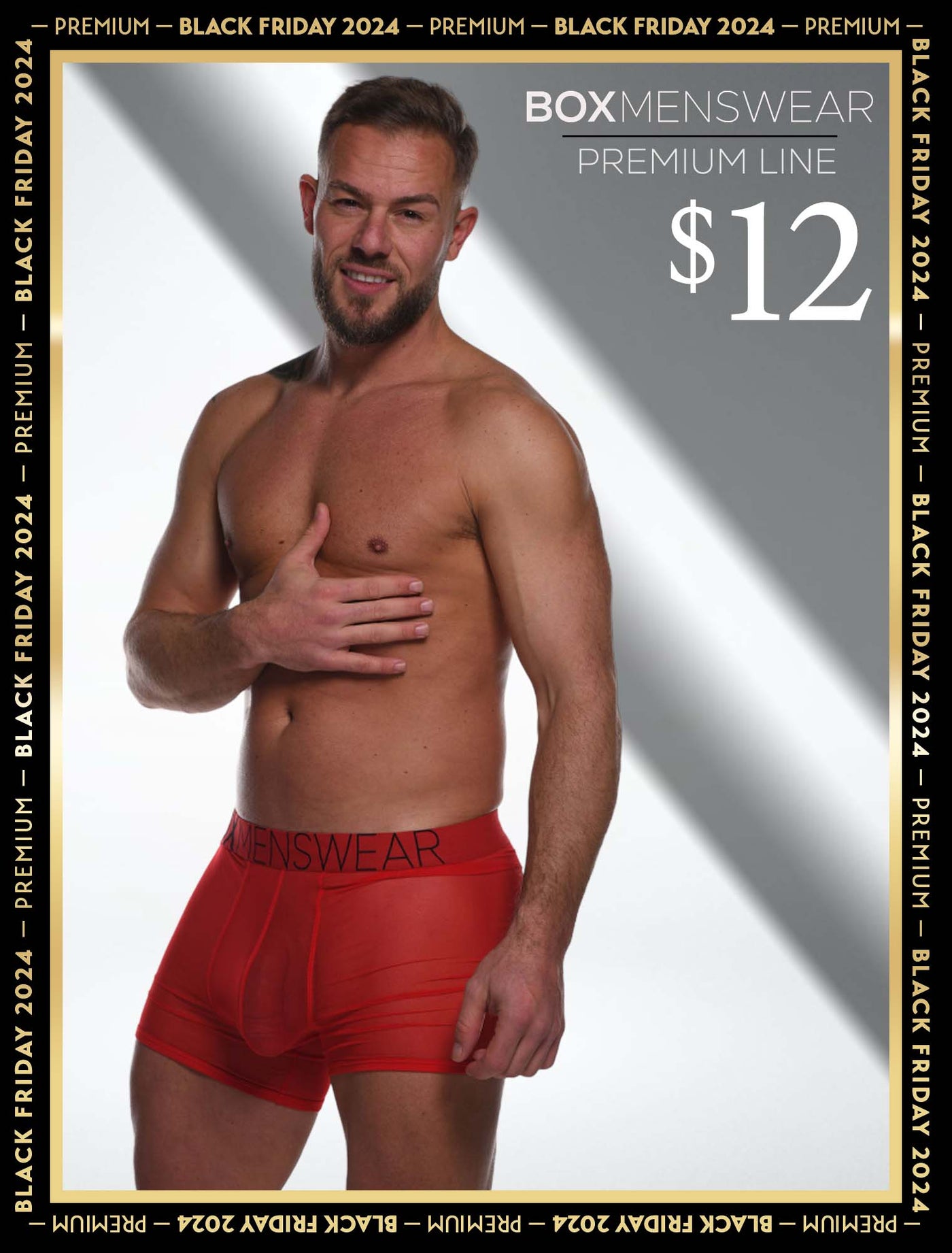 All Over Mesh Boxers - Direct Red