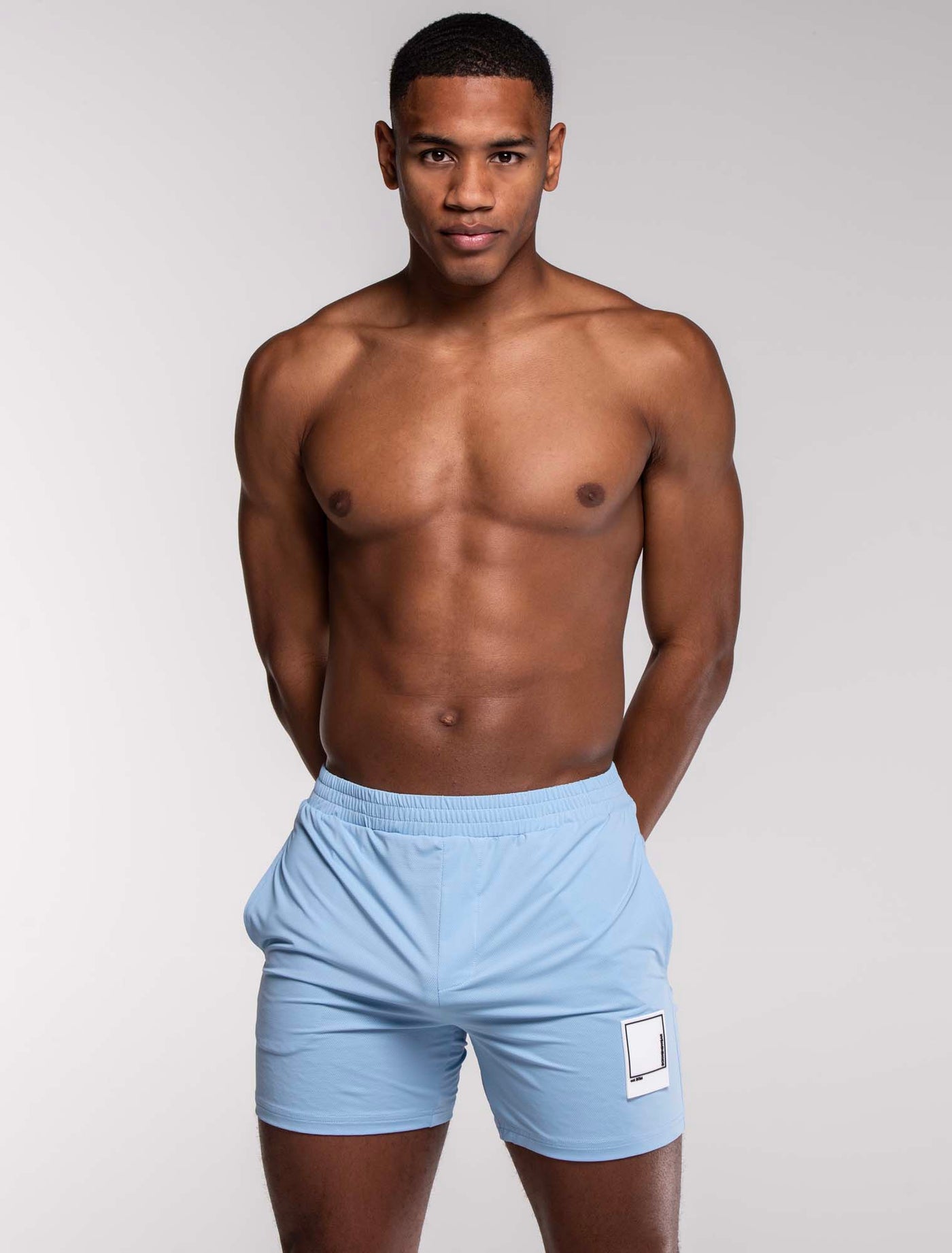 Mesh Football Shorts - Back 4 Blue