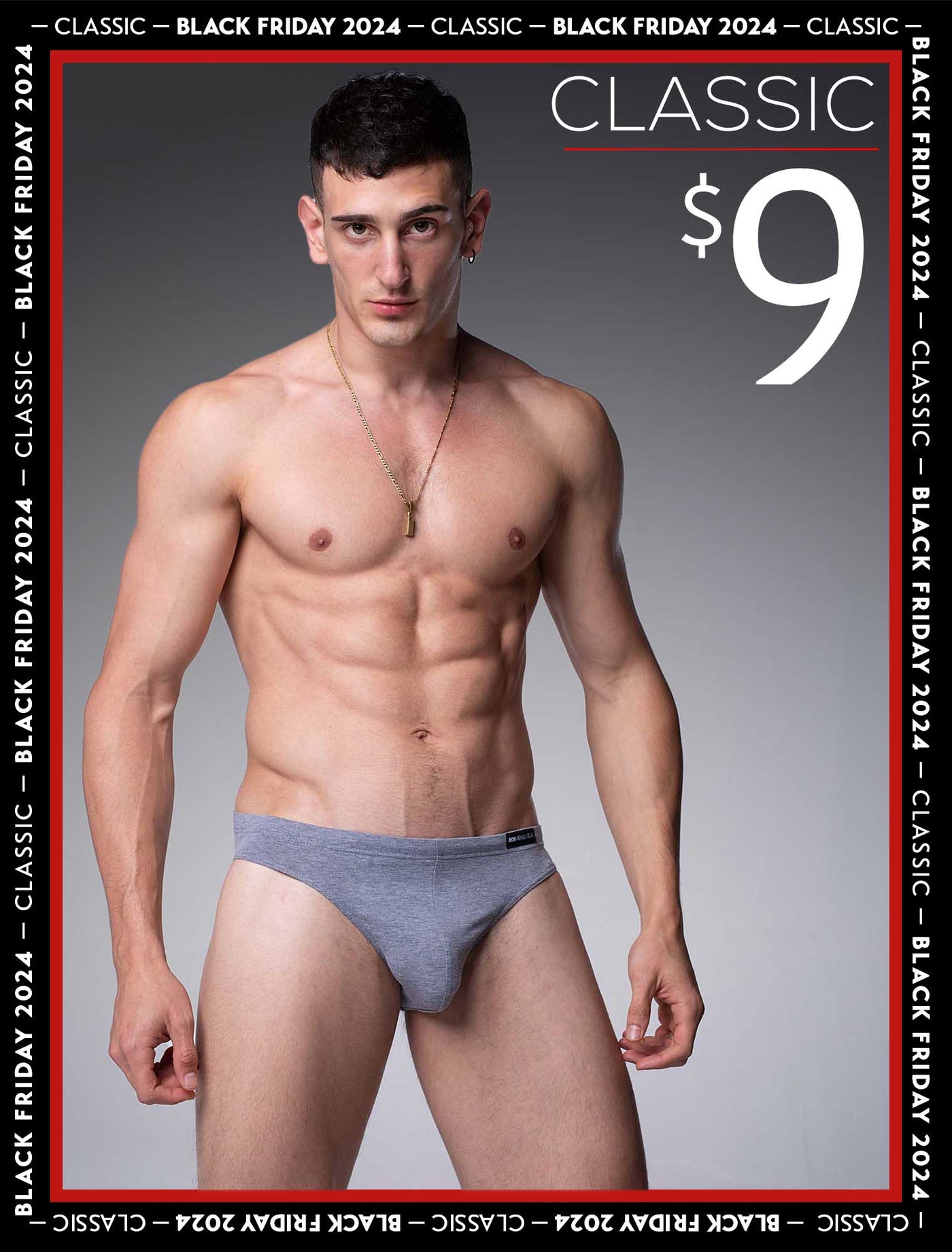 Minimal Briefs - Melange Grey