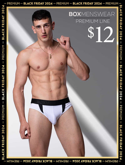 Motion Mesh Briefs - White