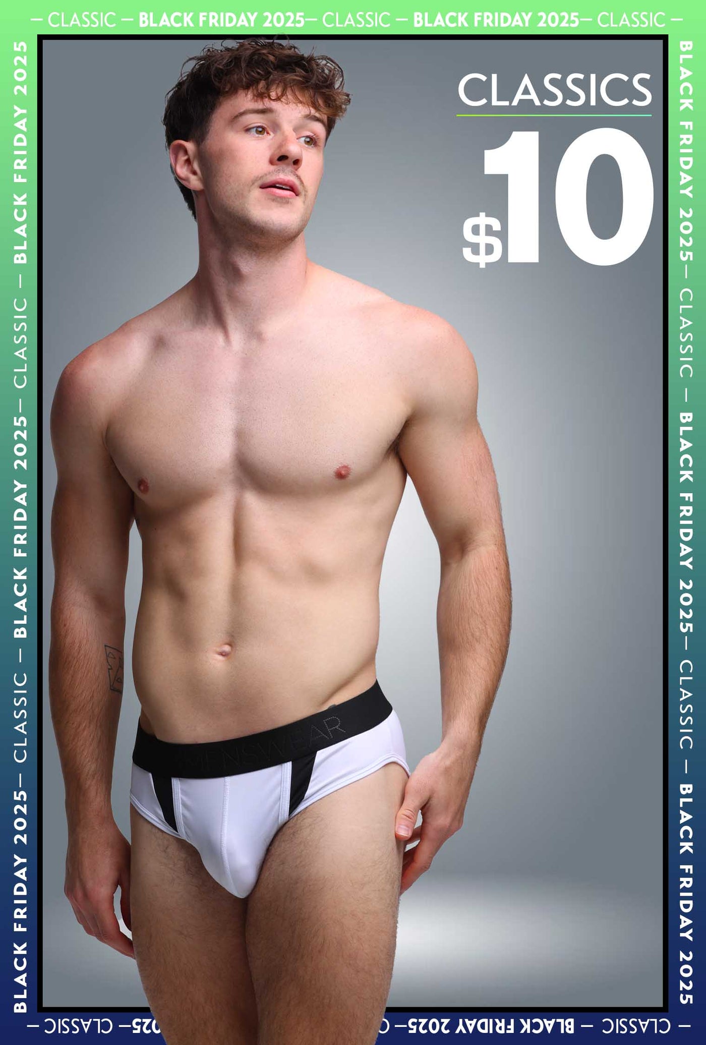 Motion Mesh Briefs - White
