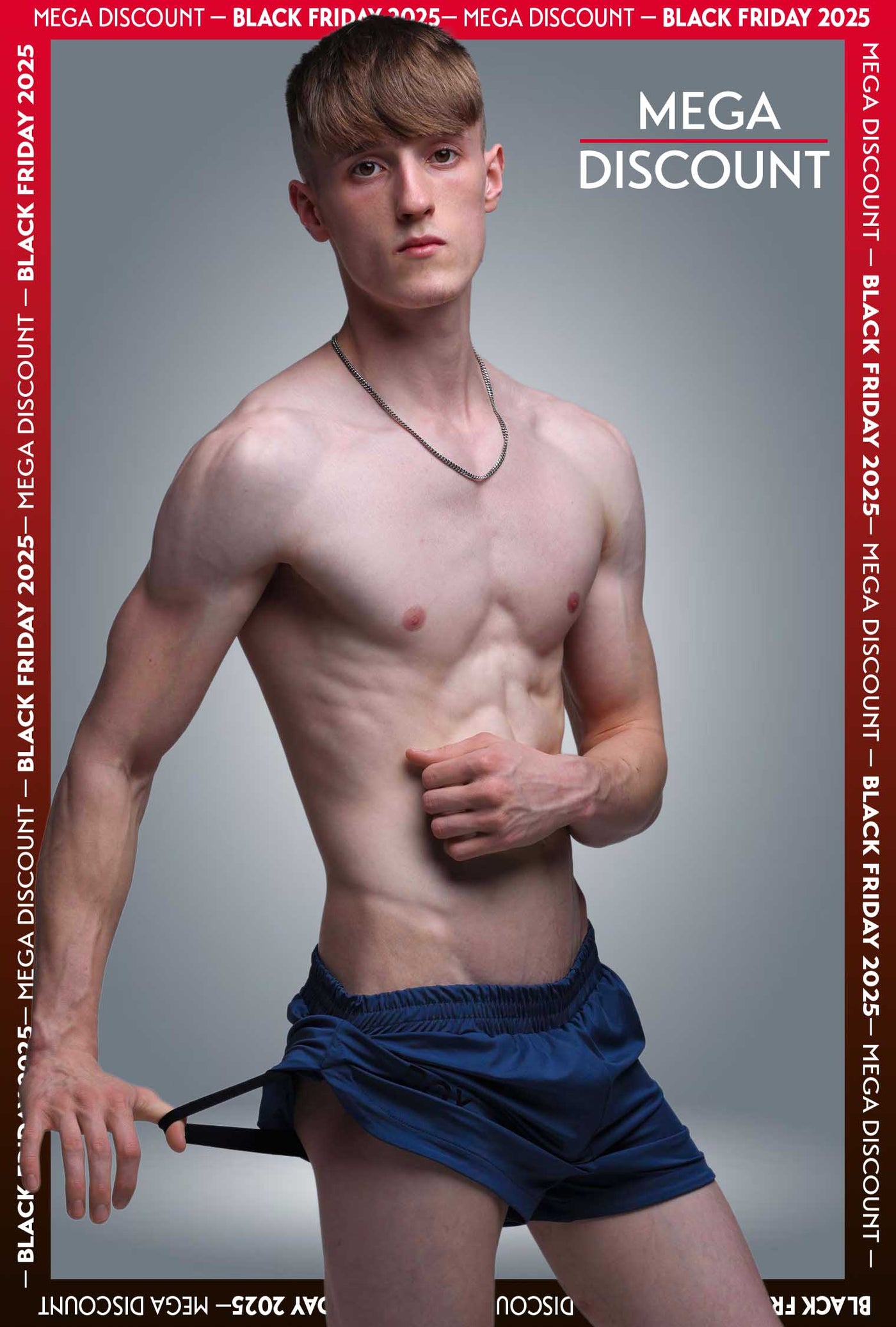 Compound Jock Shorts - Navy