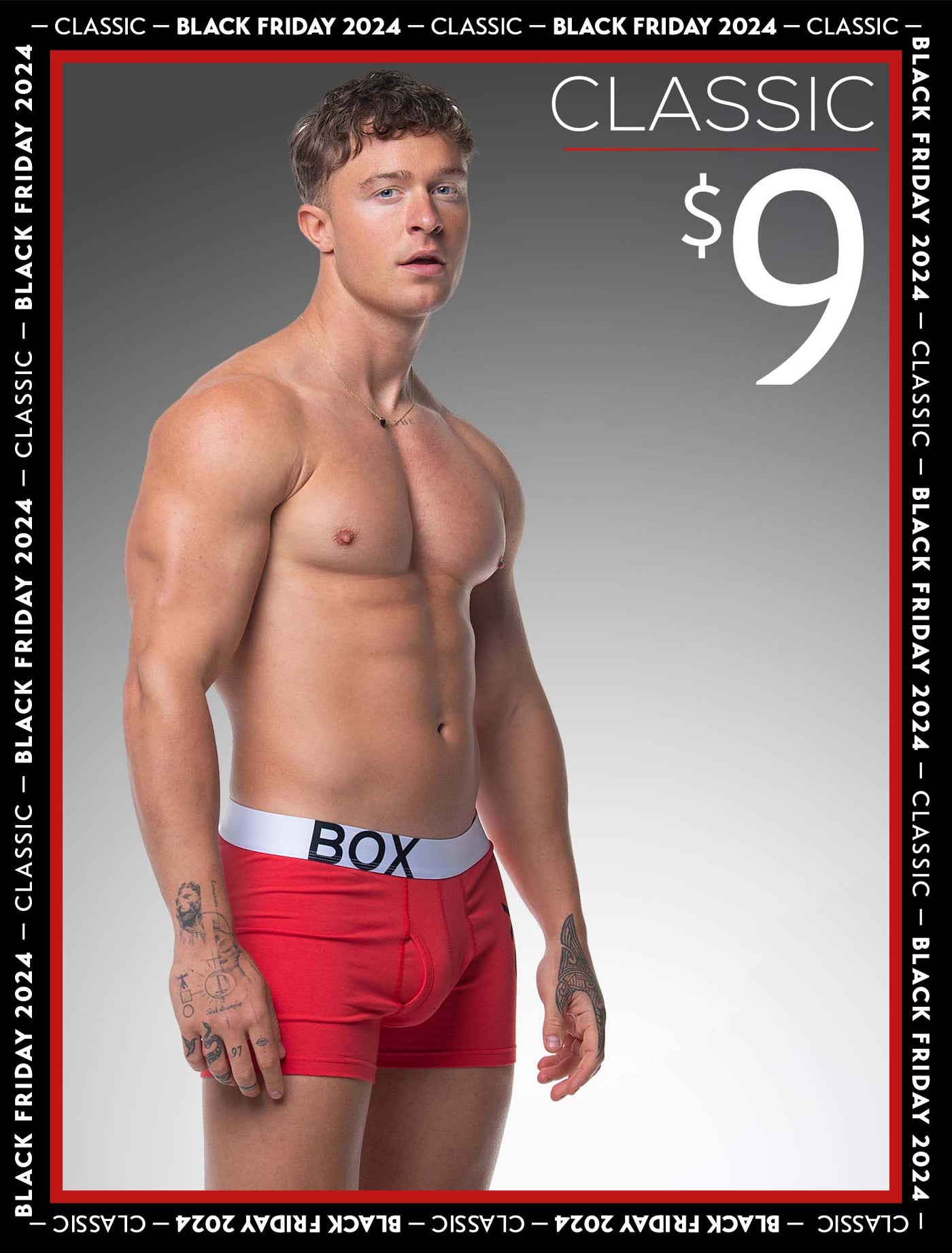 Mens Red Boxers