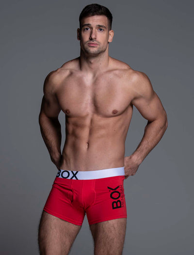 Mens Red Boxers