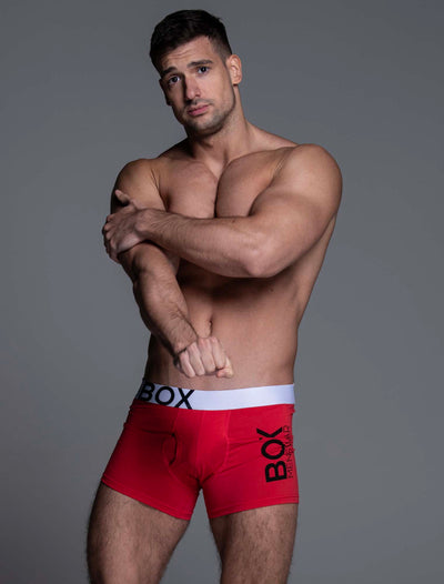 Mens Red Boxers