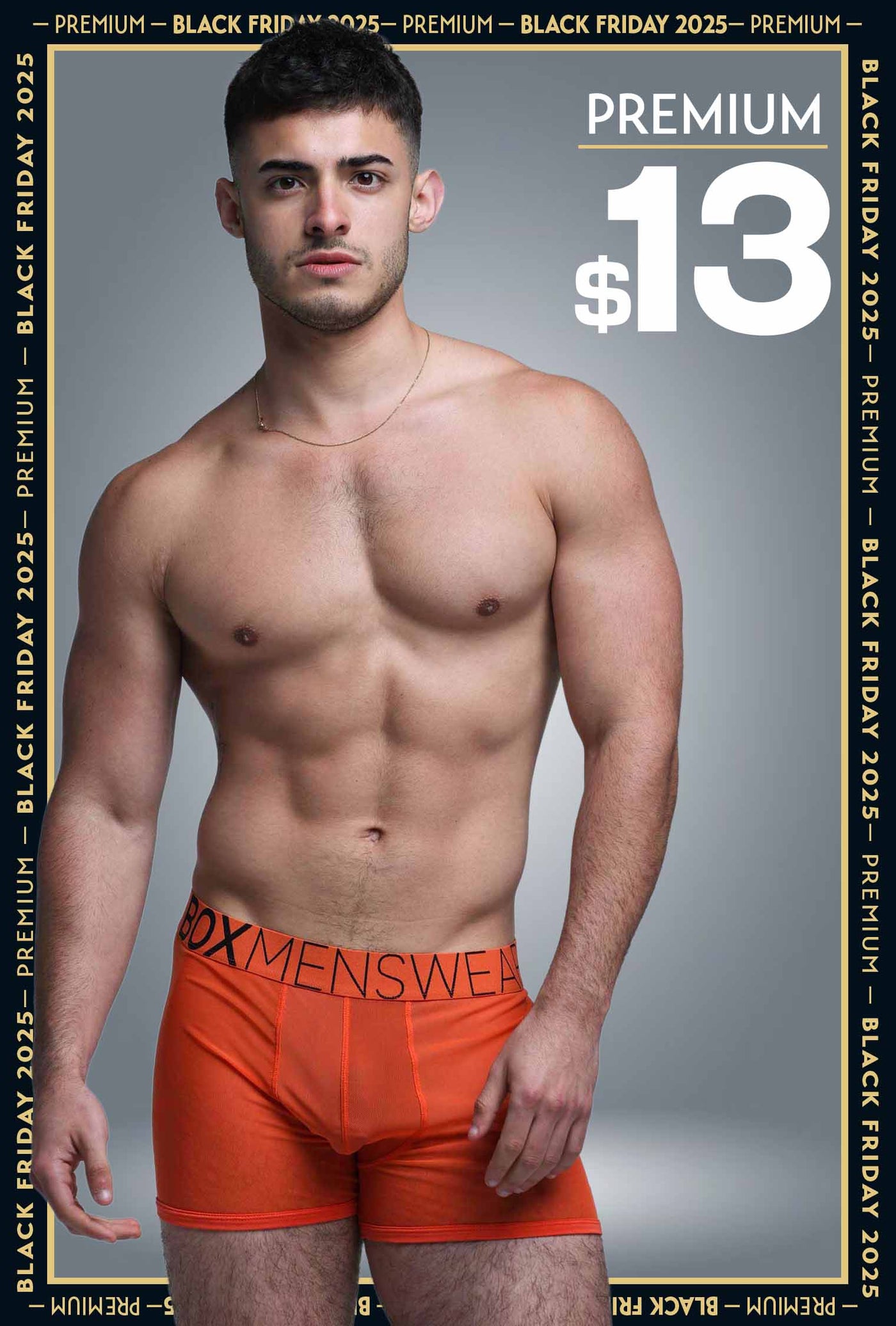 All Over Mesh Boxers - Orangeade