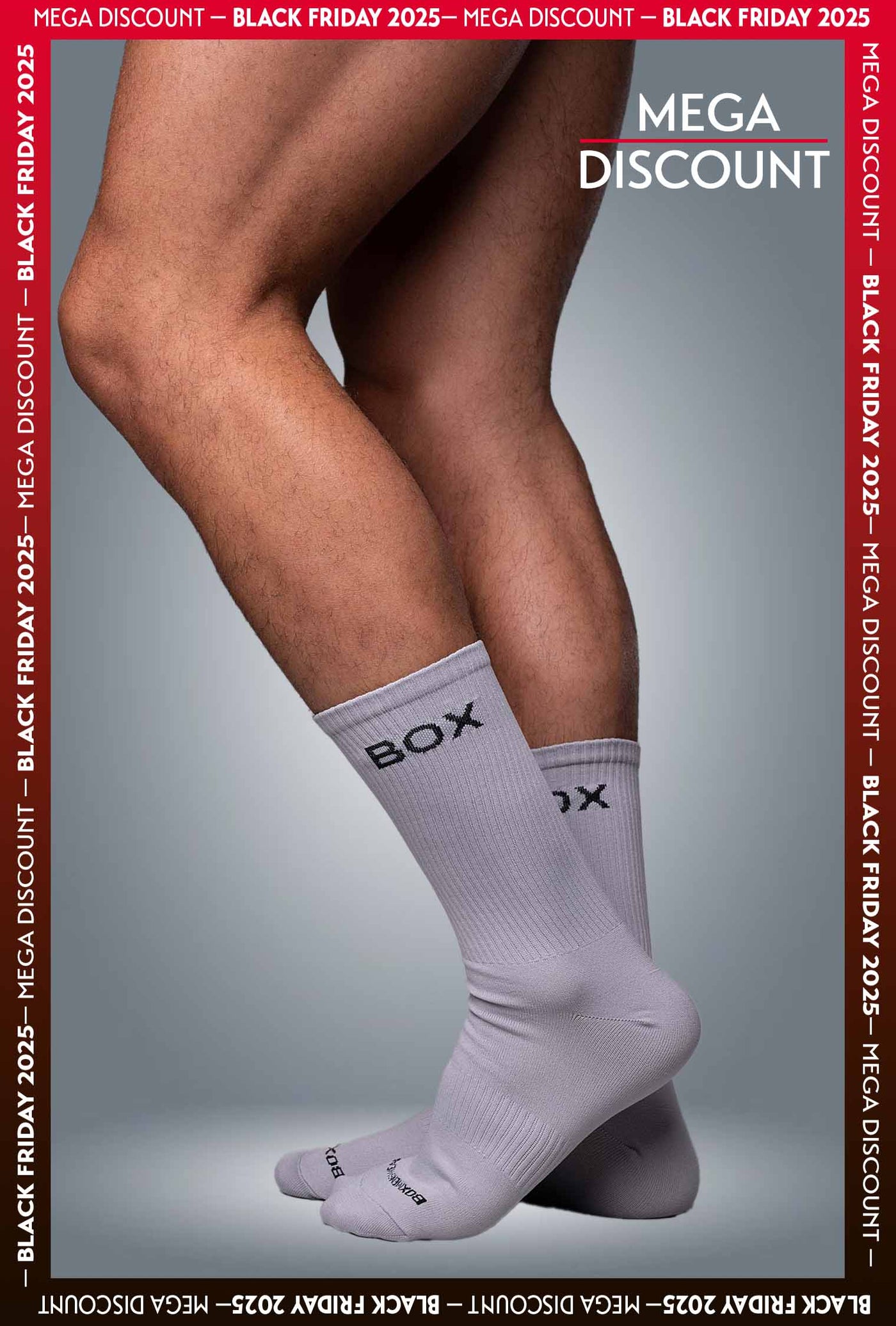 Performance Sports Socks - Light Grey