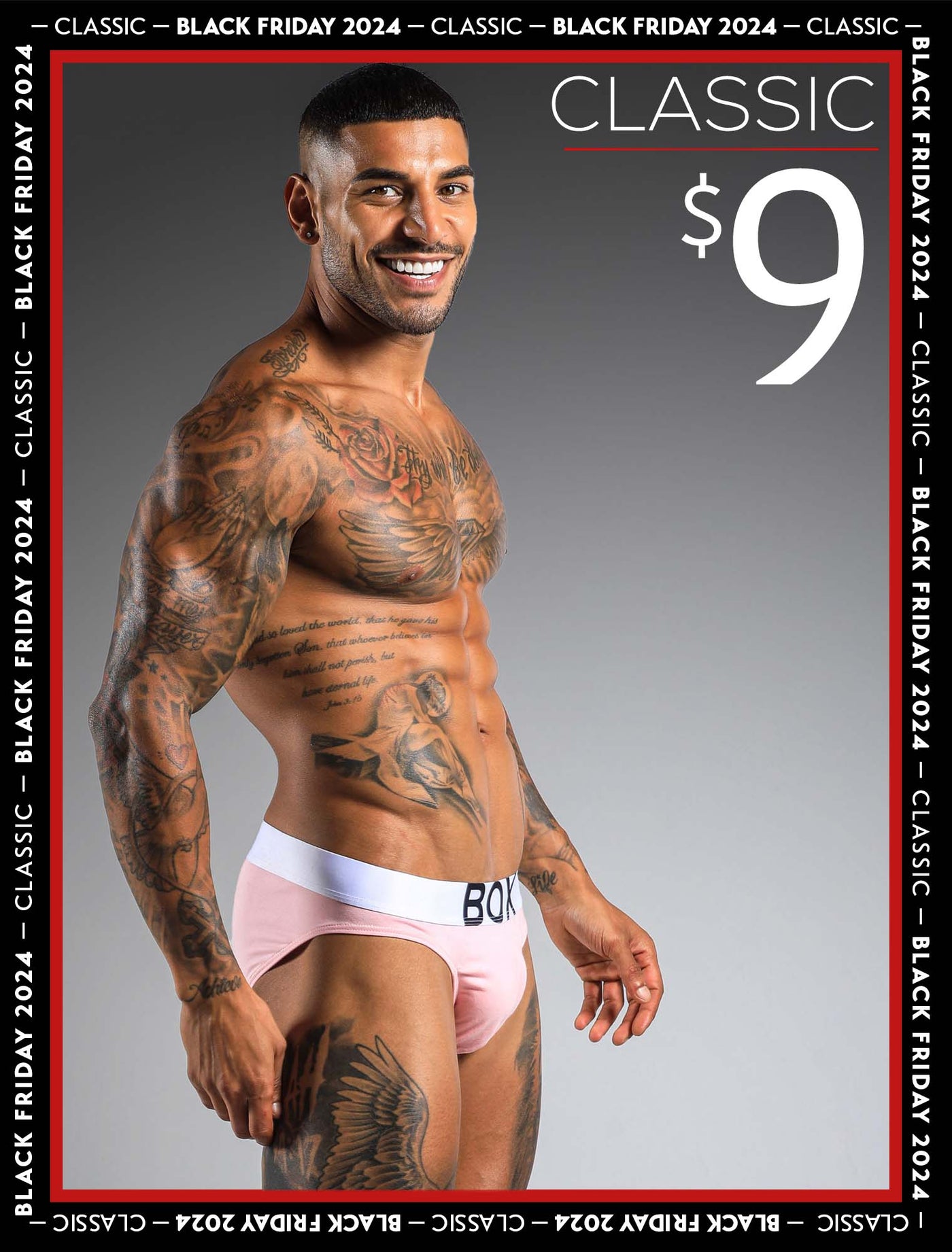 Mens Pink Briefs