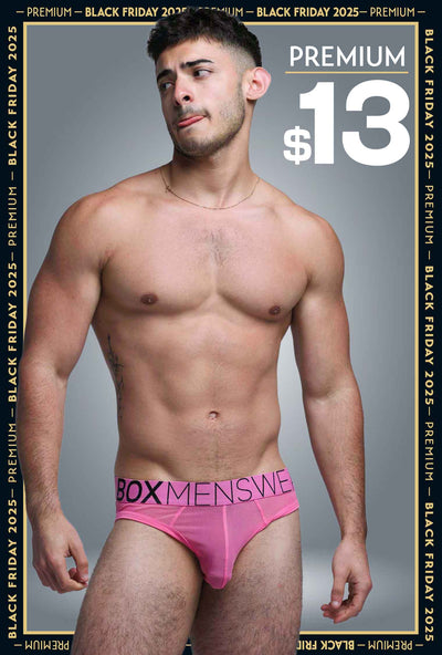 All Over Mesh Briefs - Boyfriend Pink