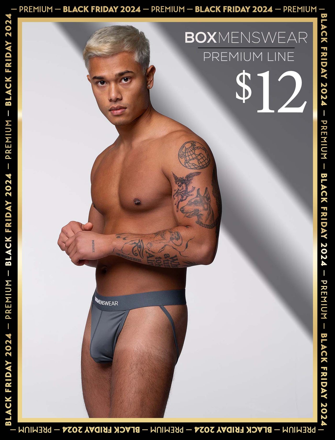 Precision Jockstrap - Colosseum Grey