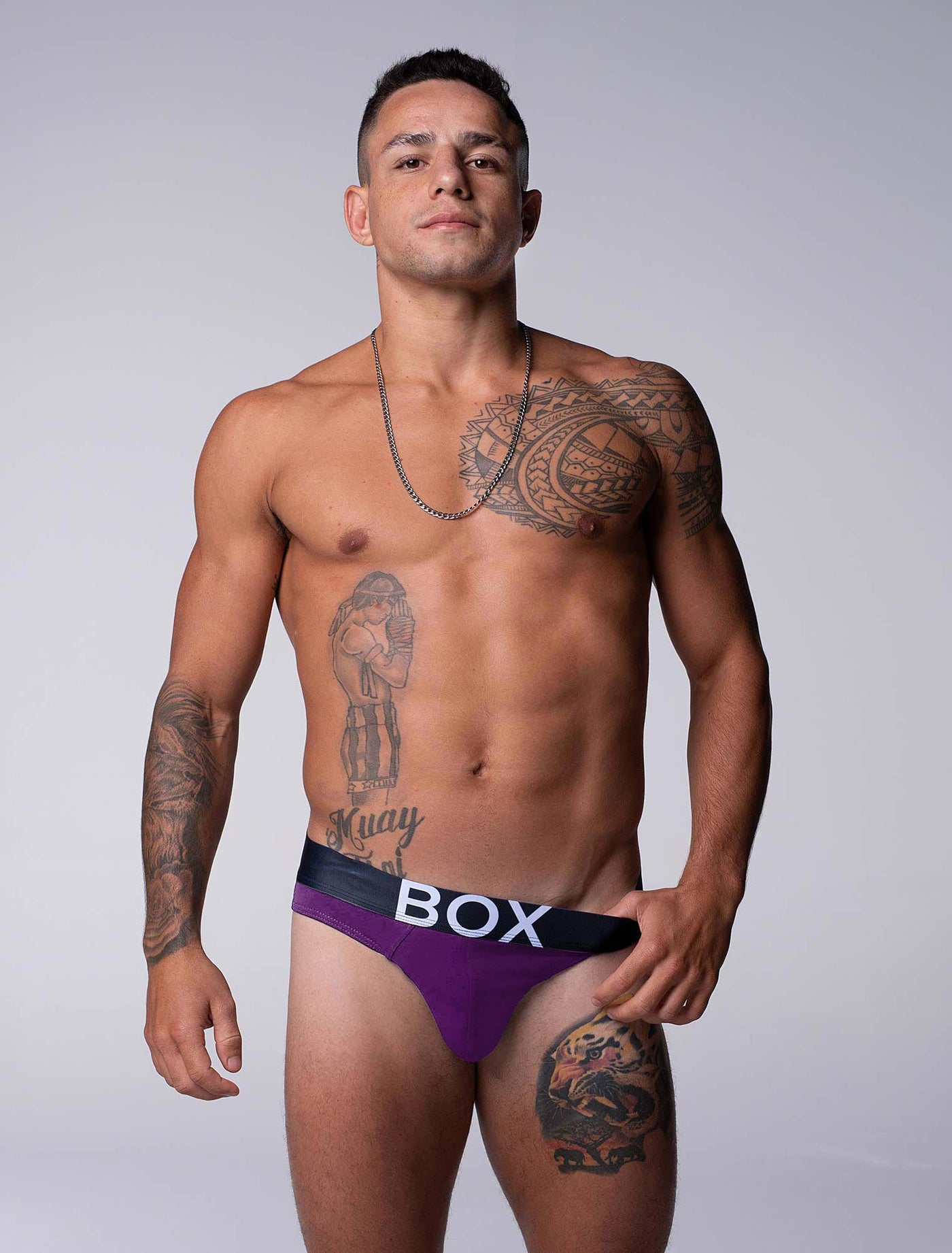 Mens Purple Briefs