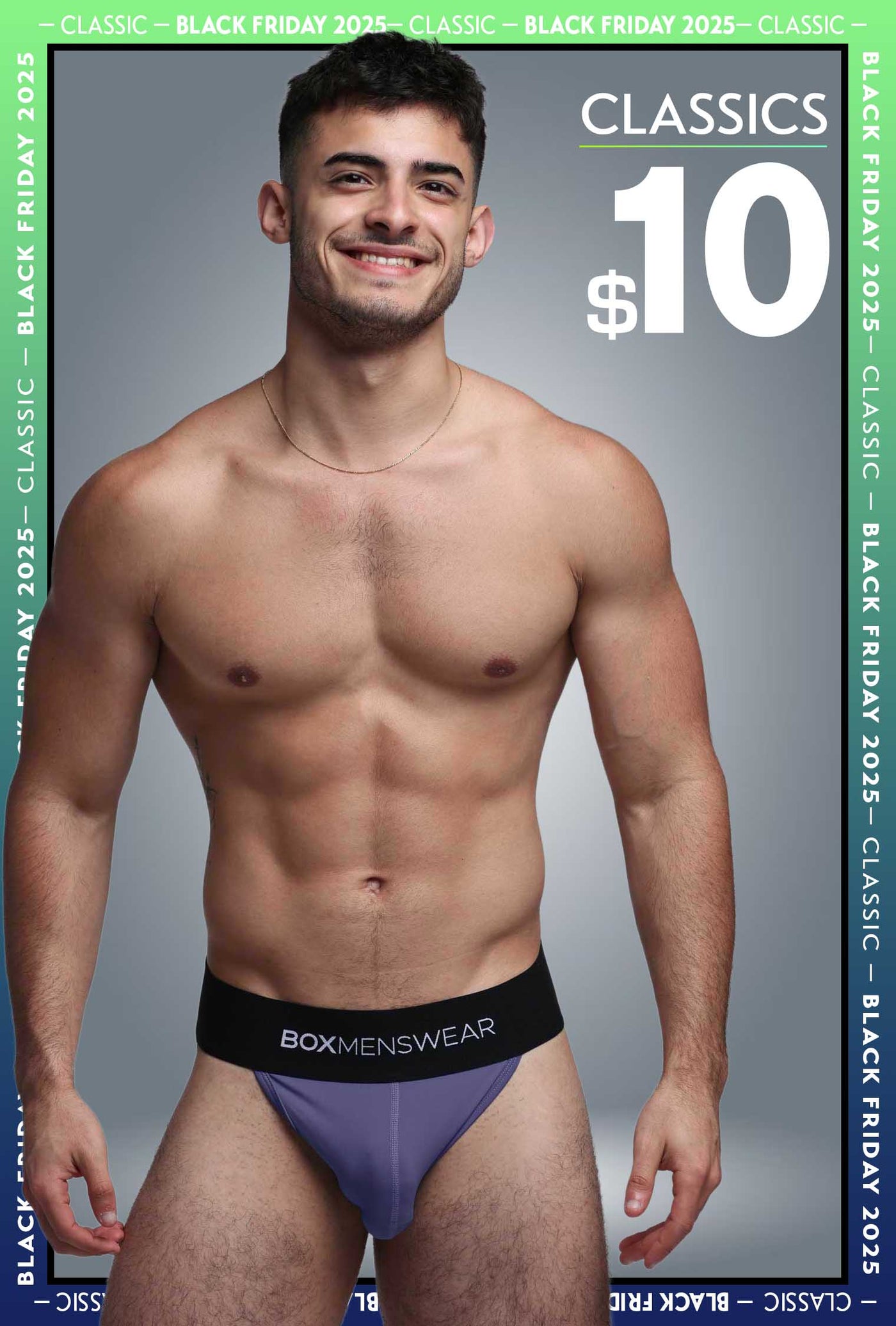Deep Support Jockstrap - Purple Power