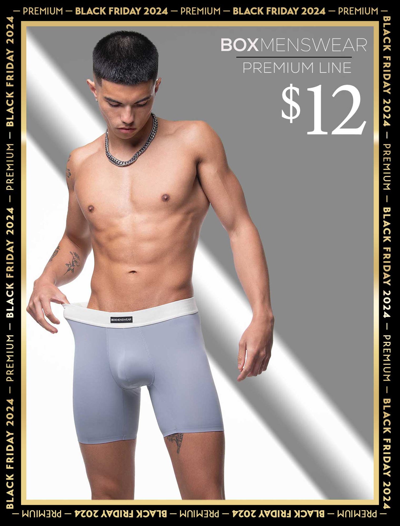 Mens Seamless Boxers - Capital