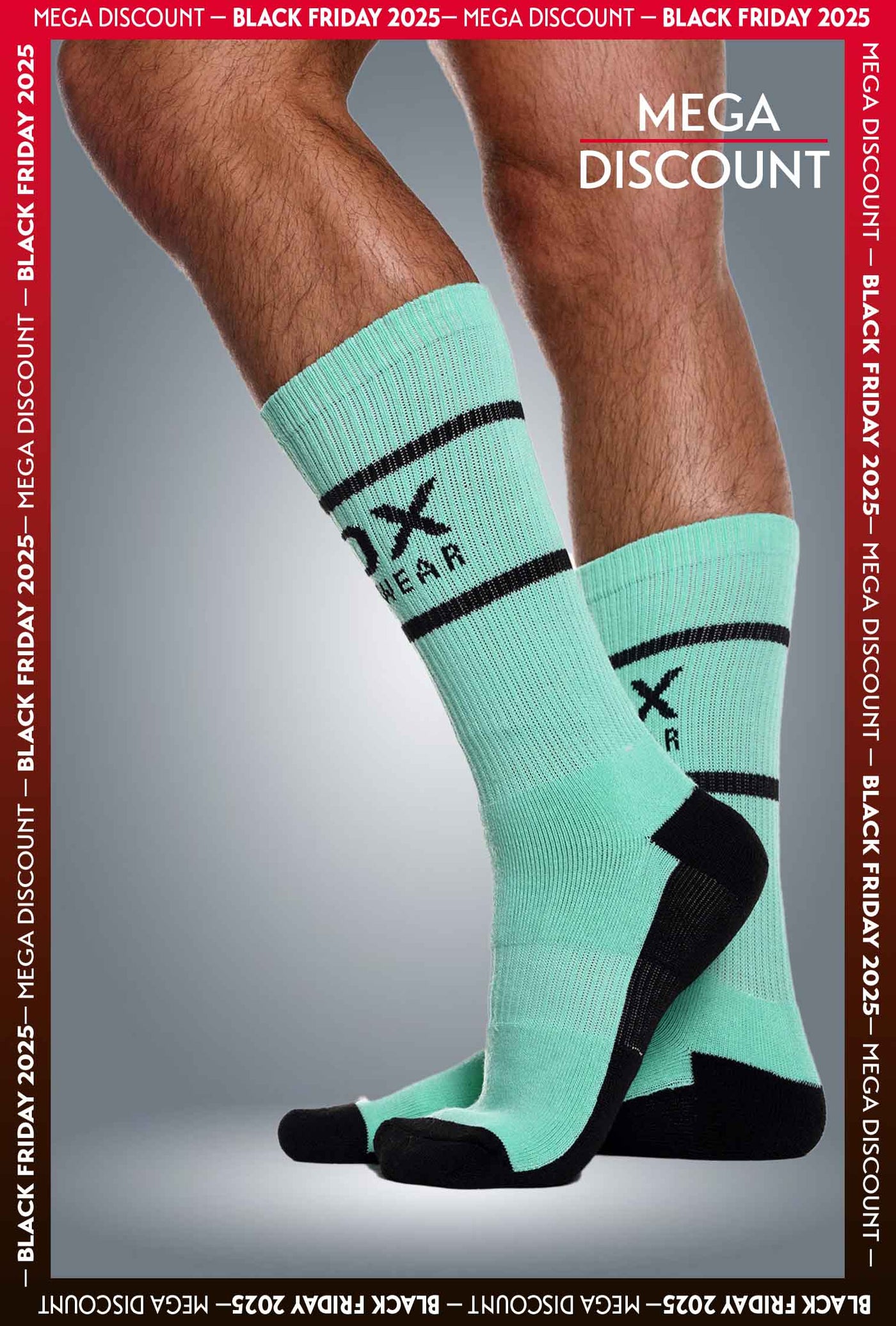Soft Green Lux Sports Socks