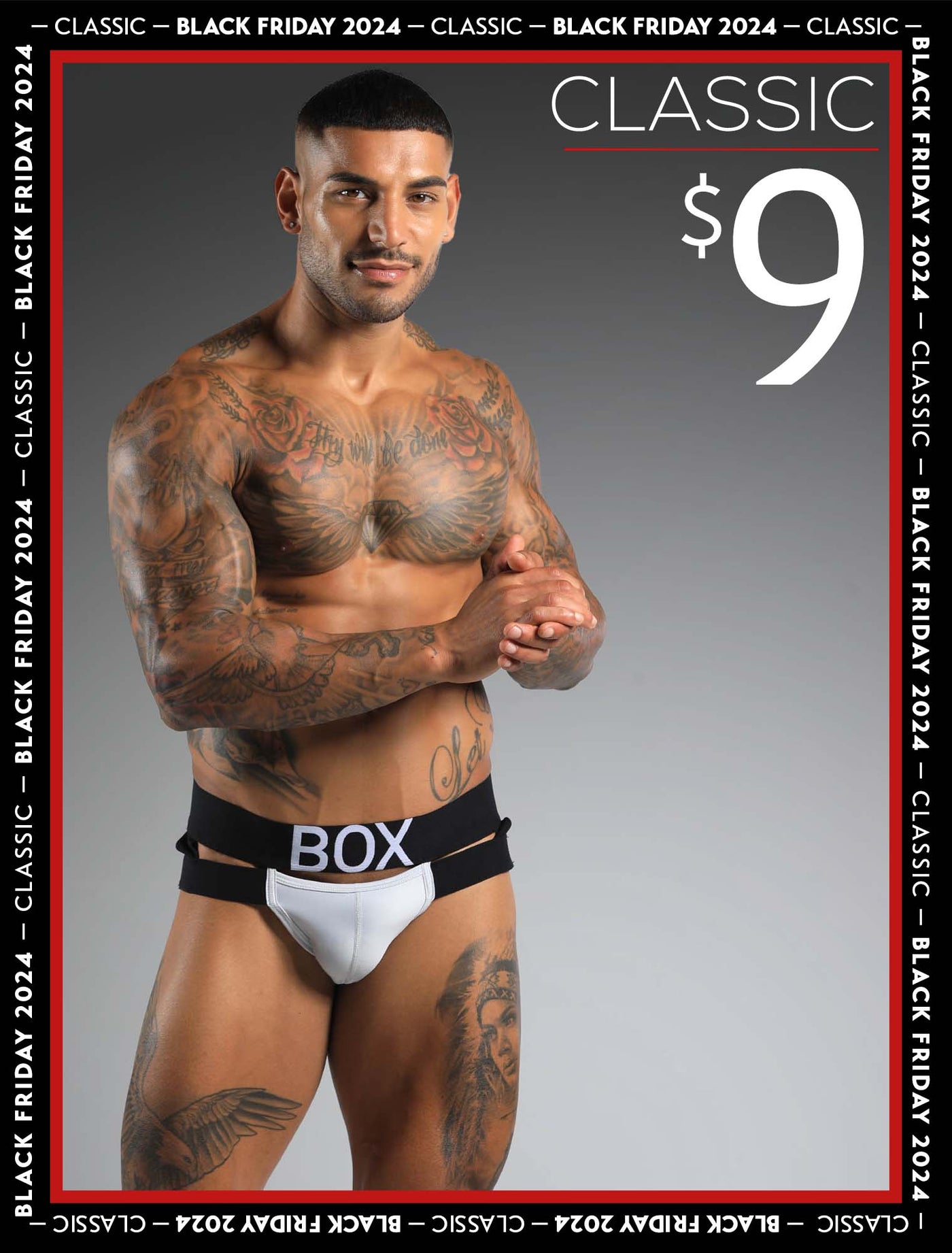 Mens Suspender Jockstrap 2.0: With Bounce - Solid Grey