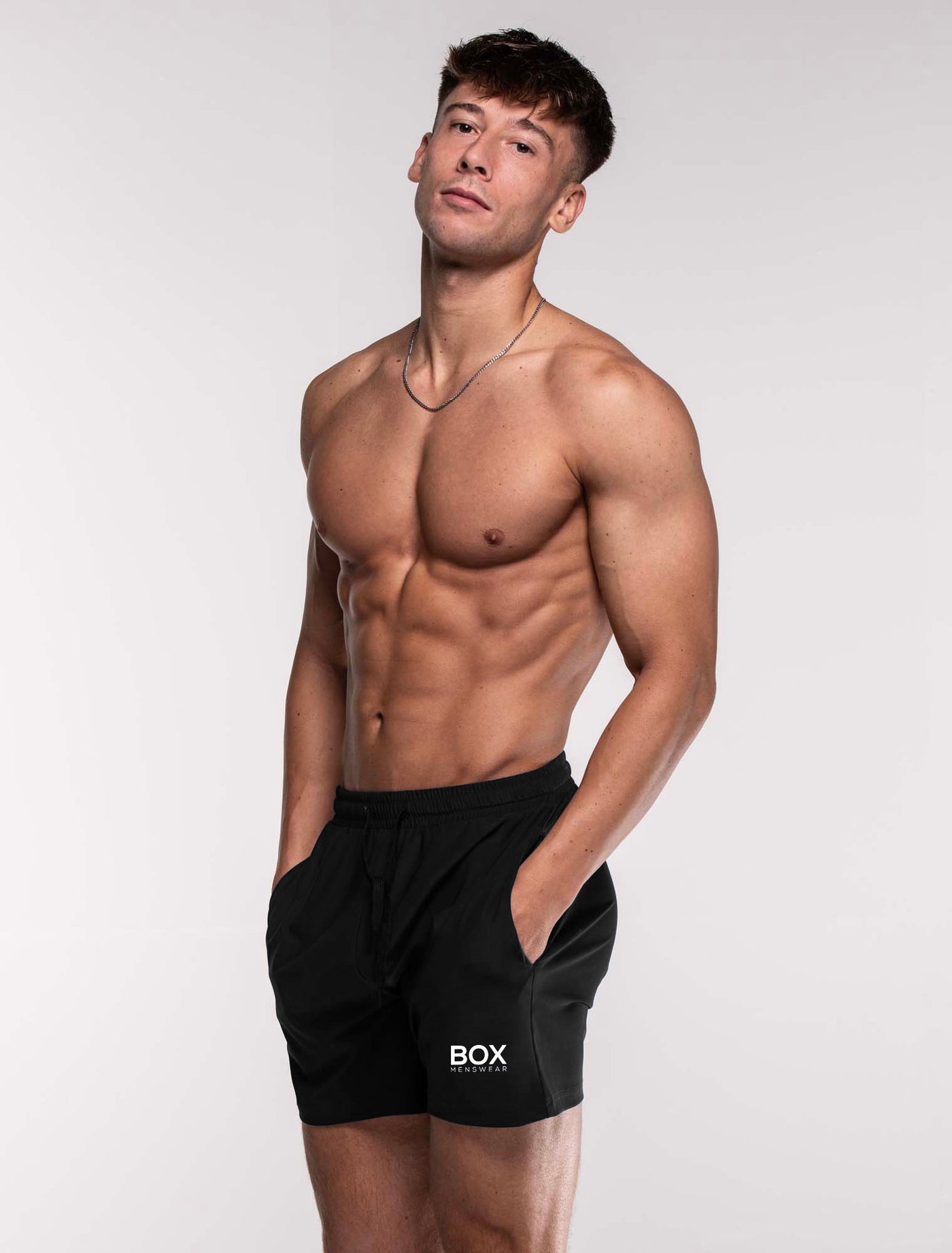 "The Fit" Sports Shorts - Jet Black