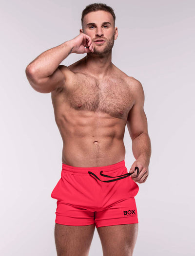 "The Fit" Sports Shorts - Fluorescent Pink