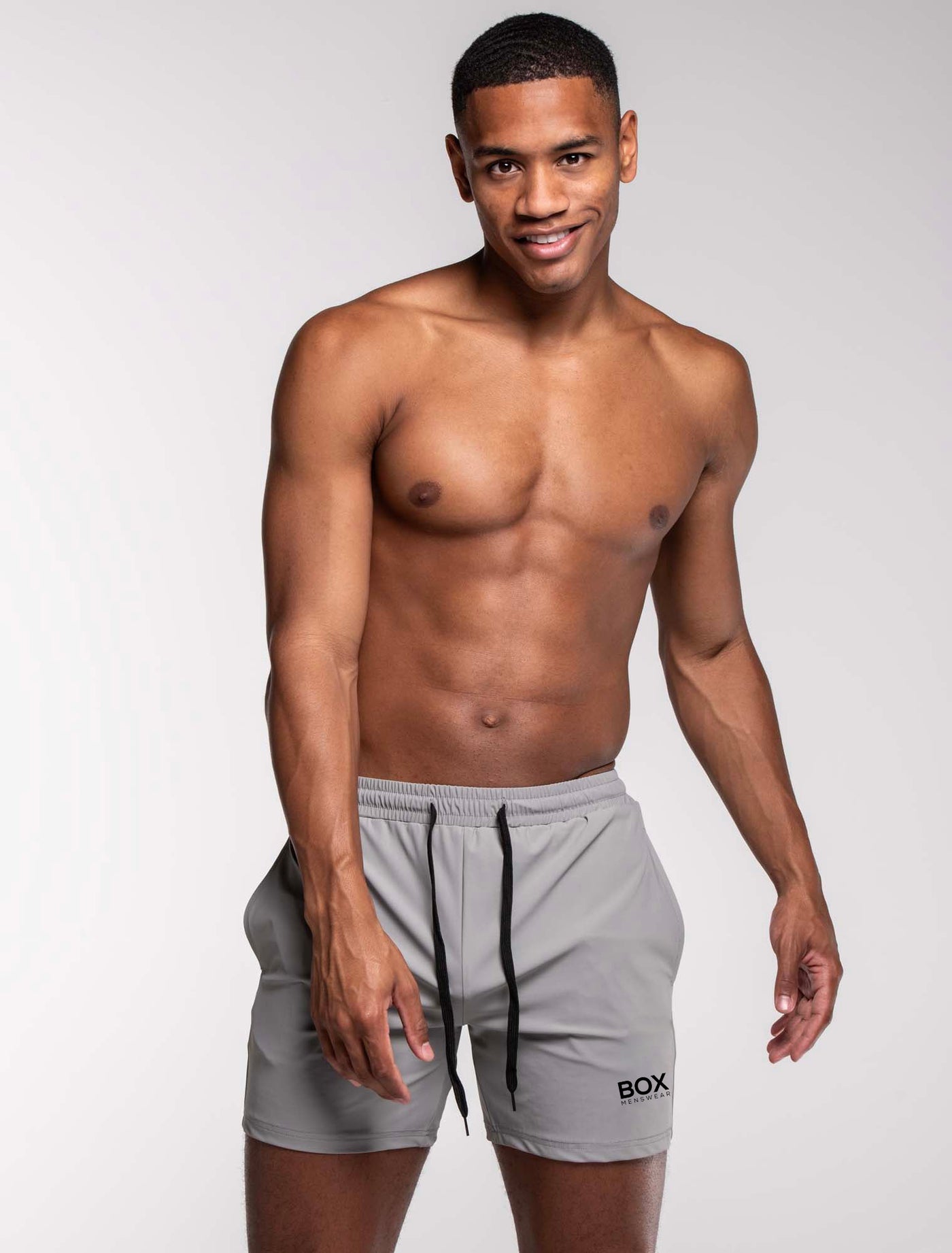 "The Fit" Sports Shorts - Premium Grey