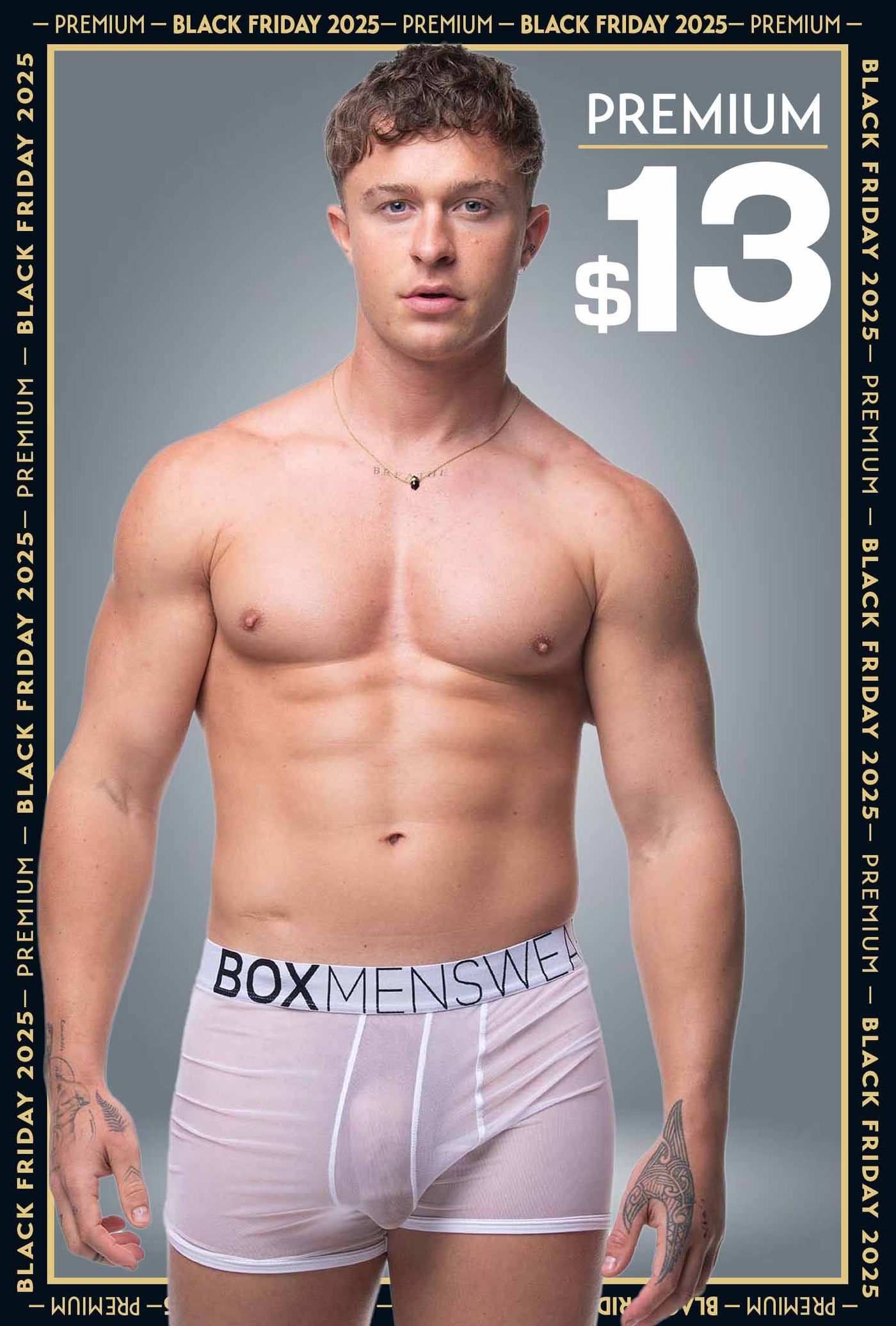 All Over Mesh Boxers - White