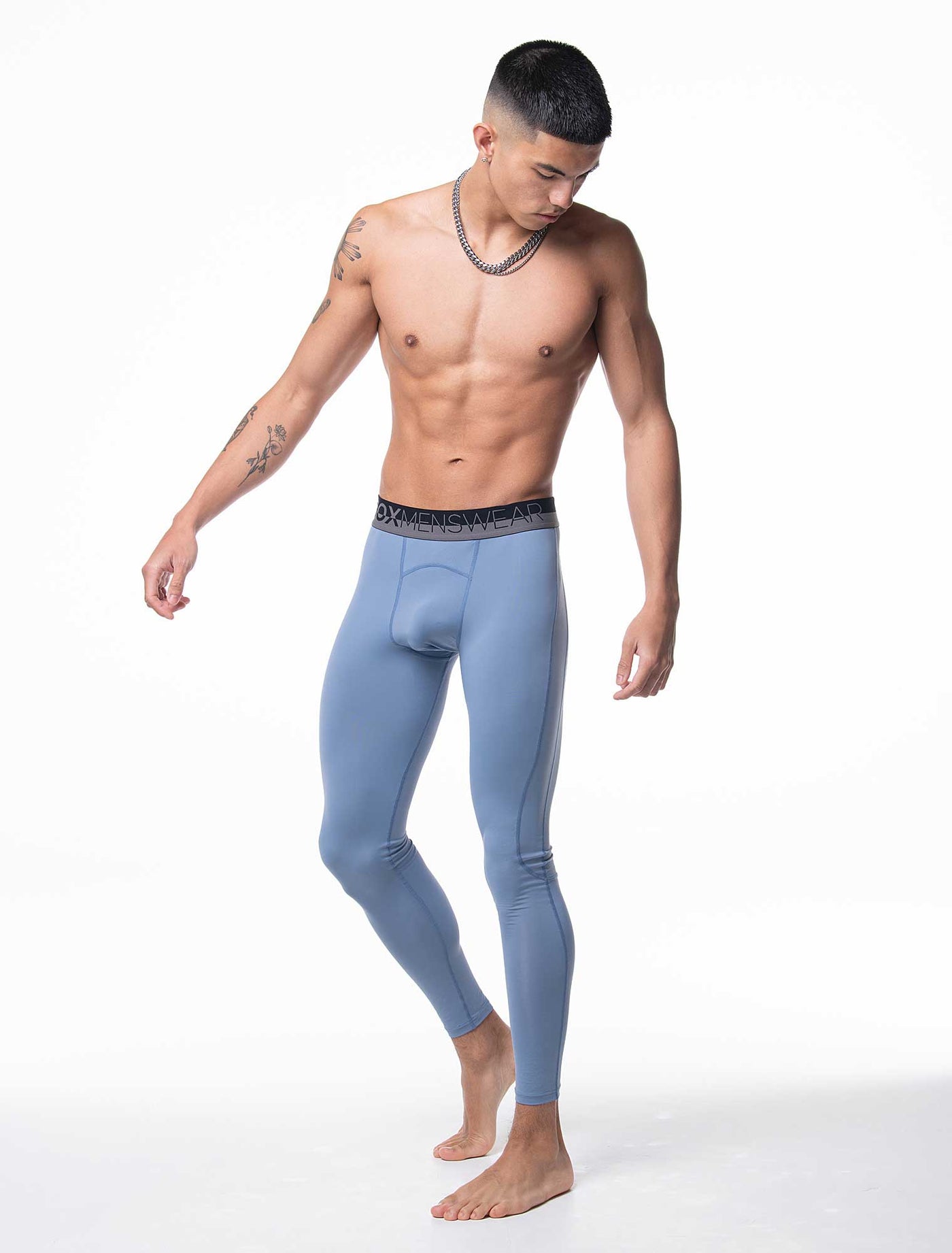 Compression Leggings 2.0 - Crystal Blue