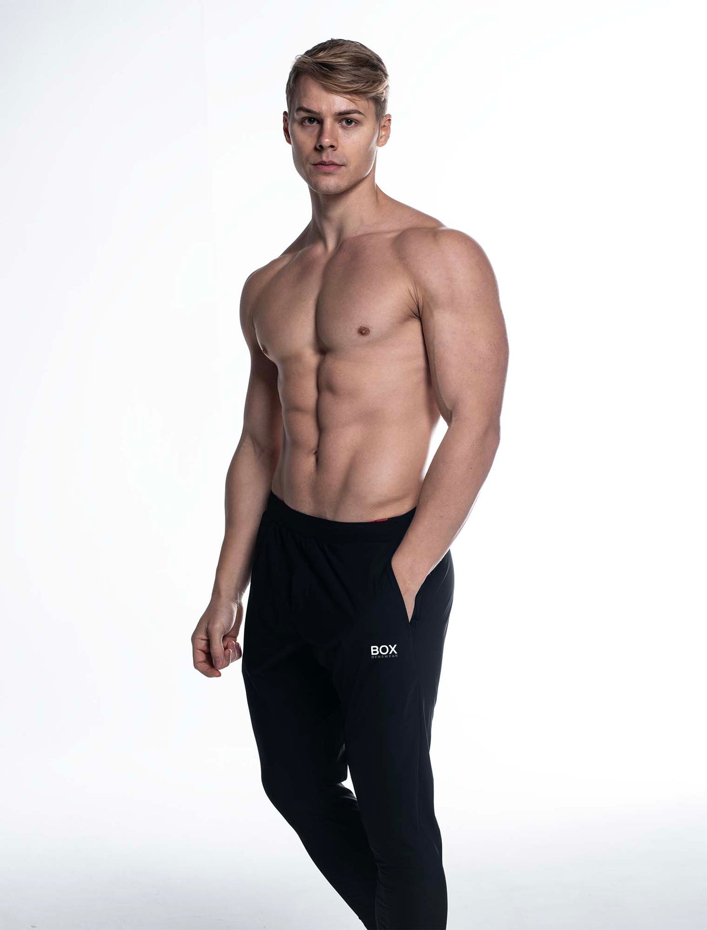 Mens X-Line Tapered Joggers - Black
