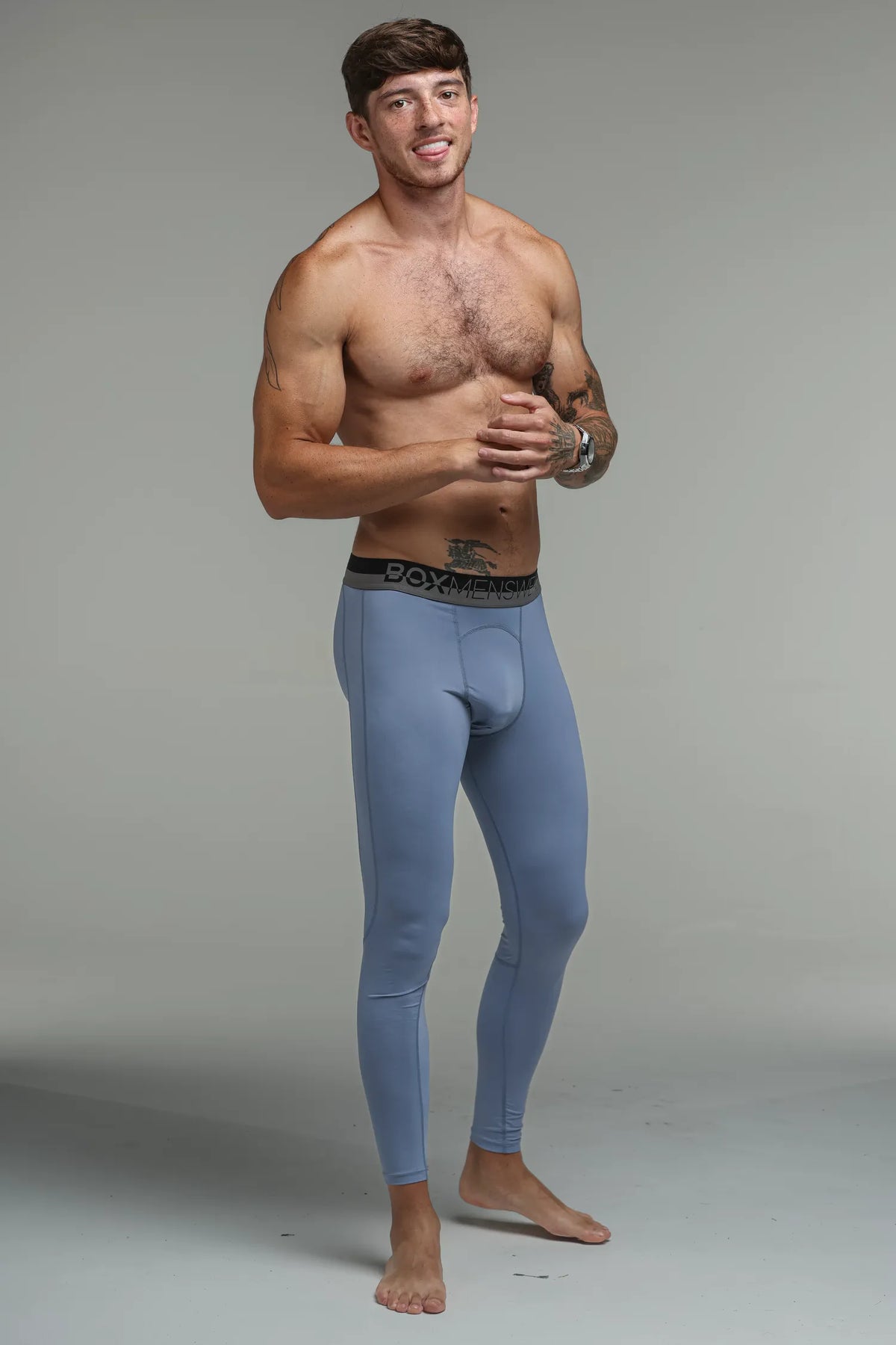 Compression Leggings 2.0 - Crystal Blue — image 1