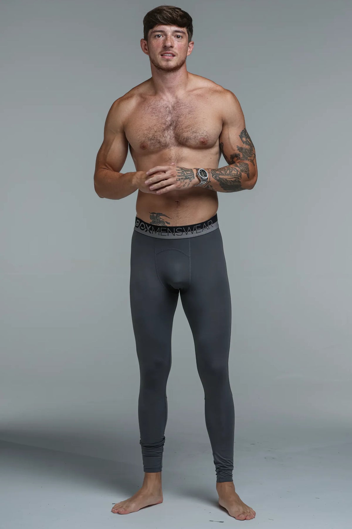 Compression Leggings 2.0 - Slate Grey — image 1